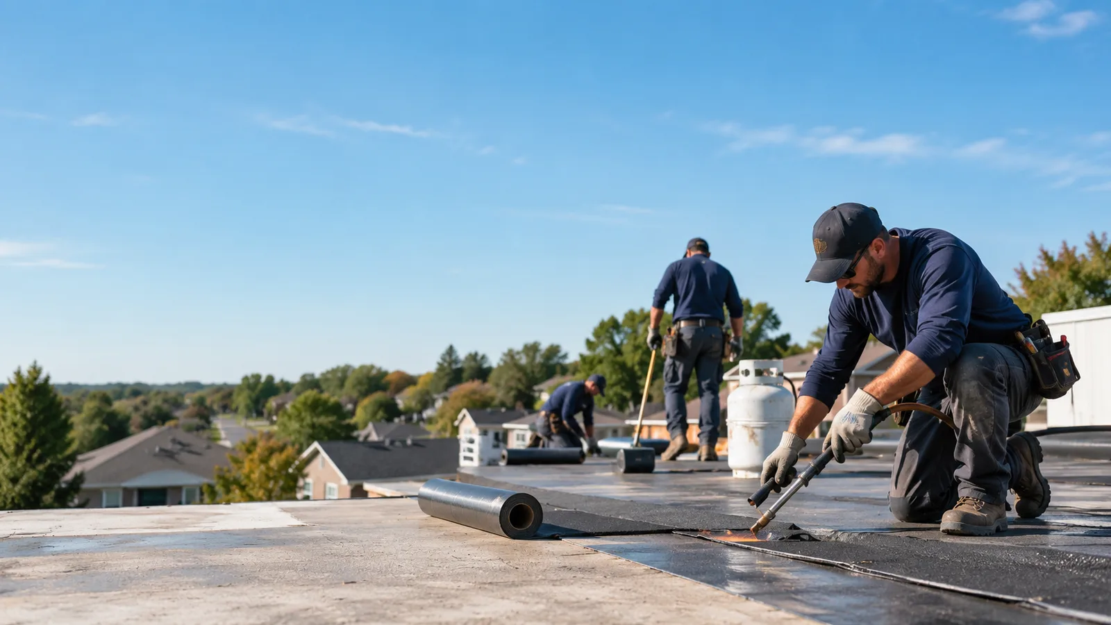 Flat Roof Leak Repair providers in Dickens, IA